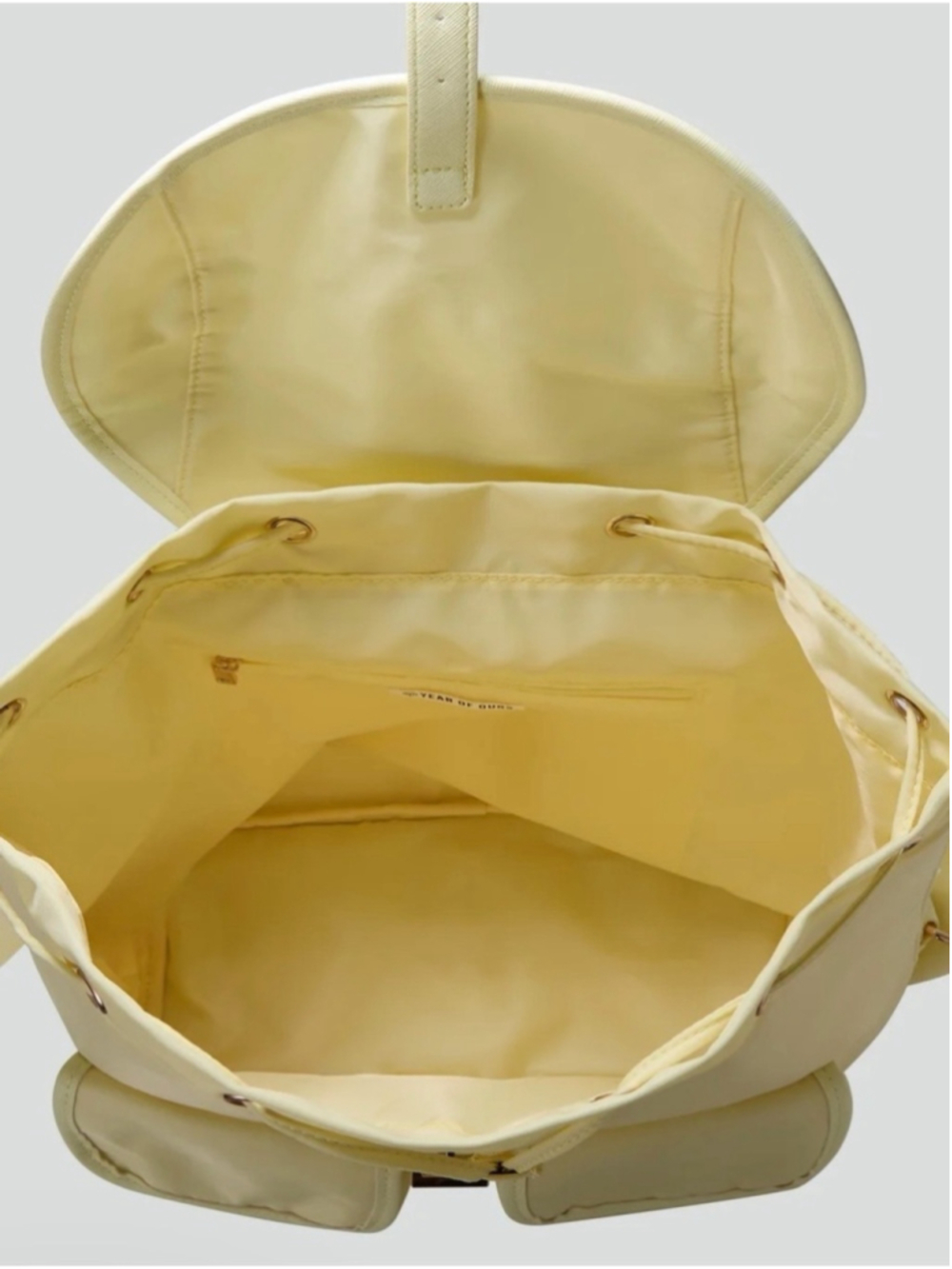 NWT Year of Ours Baby Yellow Backpack - Picture 4 of 9